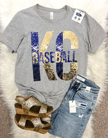  KC Baseball - Bella Canvas Short Sleeve Tee