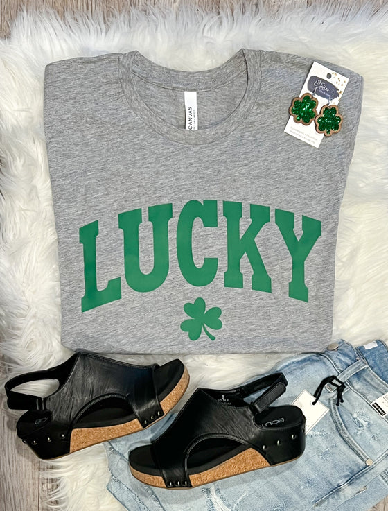 Lucky Bella Canvas Short Sleeve