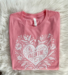  Bella Short Sleeve Tee Be My Valentine