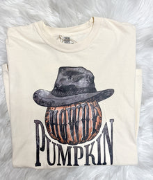  Comfort Colors Long Sleeve Tee - Howdy Pumpkin