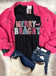  Merry and Bright - Tee, Long Sleeve Tee, Crewneck Sweatshirt