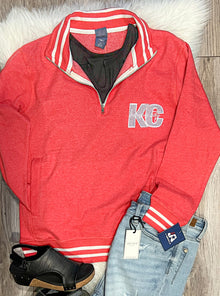  J America 1/4 Zip Pocket Pullover - KC