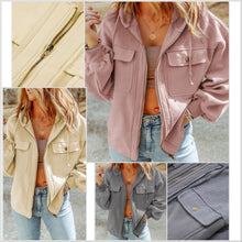  Casual Hooded Zip Up Jacket