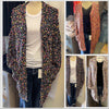 Restocked Now In Rust, Black or Cream! Customer Fav! Haptics Confetti Pocket Cardigan Cream or Black