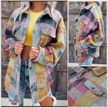  Restocked! Brushed Plaid Shacket