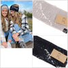 Allover Clear Sequin Head Wrap