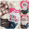 Merry and Bright 3/4 Sleeve Raglan