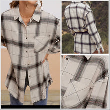  La Miel Plaid All Seasons Button Down - Fray Trim