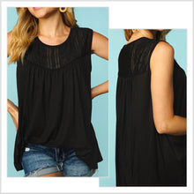  In Stock! 1X-3X Haptics Black Perfect Layering Tank - Loose Oversized Fit