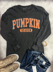  Comfort Colors Long Sleeve Tee Pumpkin Season