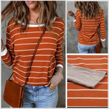  In Stock! Rib Knit Lightweight Long Sleeve