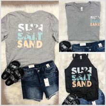  Front/Back Design - Sun Salt Sand Bella Gray Tee