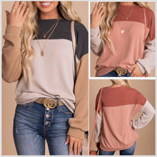  In Stock! Color Block Long Sleeve