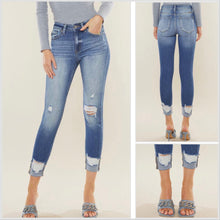  Sz 3/25 - Kan Can High Rise Cuffed Ankle Skinny