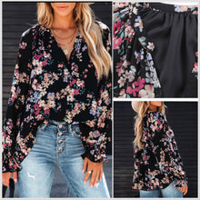  Restocked! Wildflower Chiffon Blouse