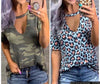 Last One! S-Camo Choker Neckline Tee