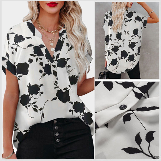 Short Sleeve Blouse