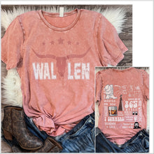  Acid Wash Super Soft Tee Front Back Morgan Wallen