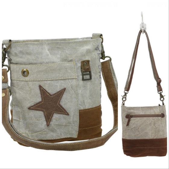 RESTOCK ETA 1/27 Myra Leather Star Crossbody Bag