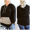 Curvy Leopard Hoodie