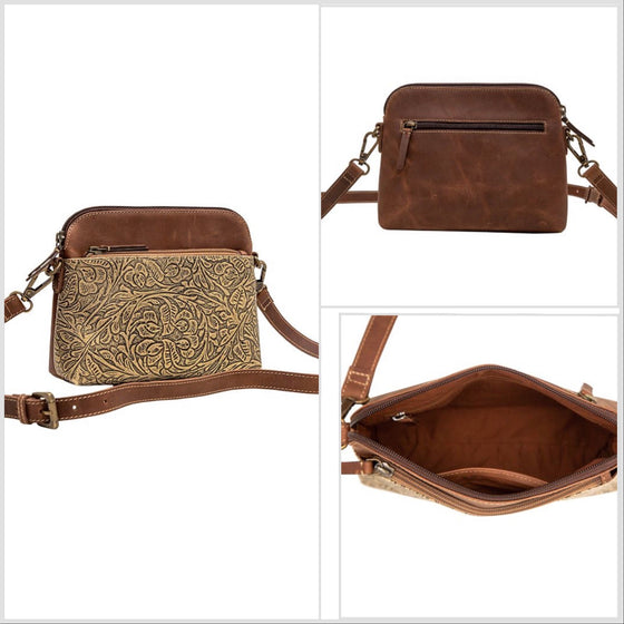 Myra Karlos Leather Crossbody / Shoulder Bag