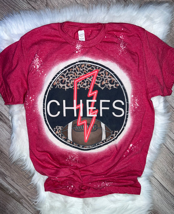 Chiefs Bleached Red Tee