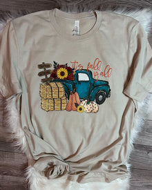  It’s Fall Y’all Vintage Truck Bella Short Sleeve Tee