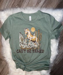  Can’t Be Tamed Desert Horse Short Sleeve