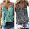 2XL Gray Available! Surplice Slimming Tank Top