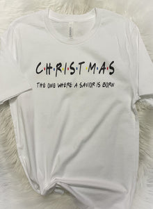  Friends Christmas Bella Short Sleeve Tee