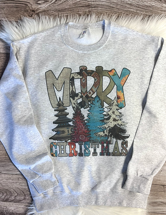 Merry Christmas Crewneck Sweatshirt