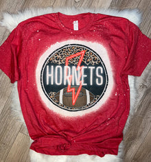  Hornets Bleached Red Tee