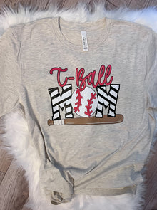  T-Ball Mom Bella Short Sleeve Tee