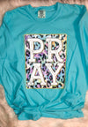 Comfort Colors Long Sleeve Pray Leopard