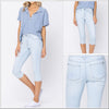 New Arrival! Judy Blue Mid Rise Ultra Light Capri