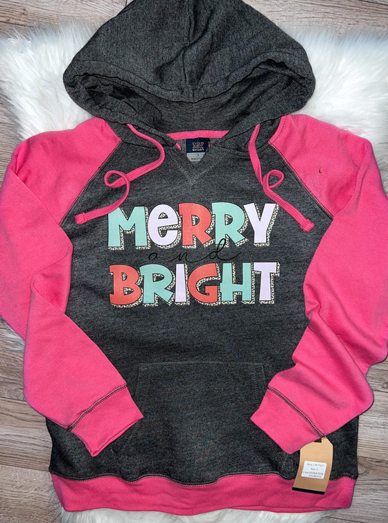 Merry & Bright MV Sport V-Notch Hoodie