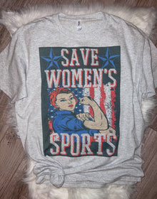  Sublimation Rosie Strong | Save Women’s Sports Short Sleeve Tee