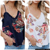 Floral Ruffle Cami Tank