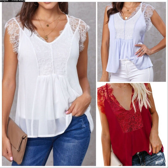 Cami Lace Dreamy Tank