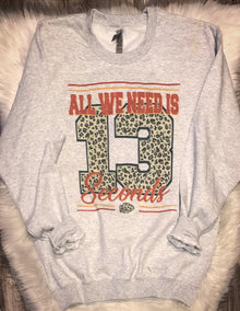  13 Seconds Crewneck Sweatshirt