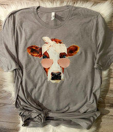  Cow Bella Short Sleeve Tee