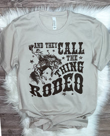  Bella Short Sleeve Tee They Call The Thing Rodeo