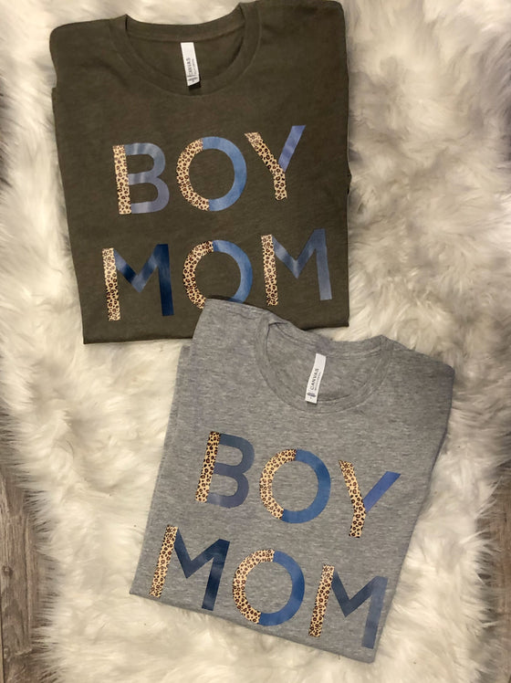 Boy Mom Short Sleeve Bella Tee