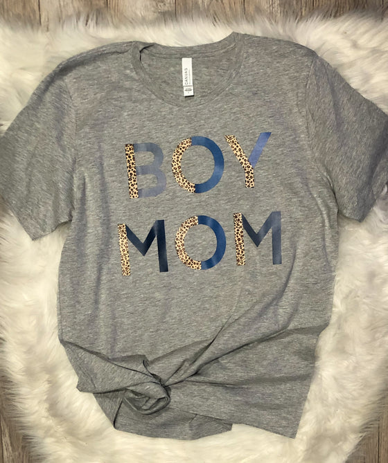 Boy Mom Short Sleeve Bella Tee