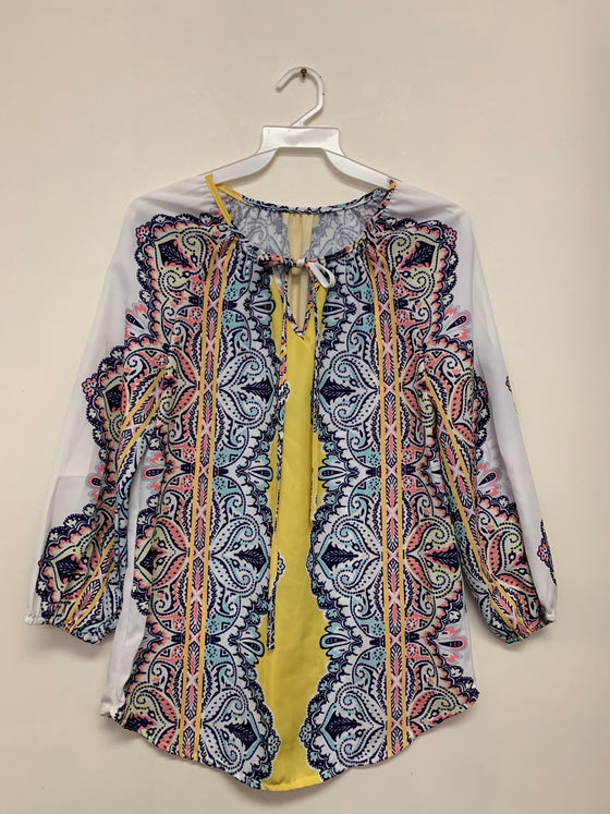 Sz S Multi-color Blouse