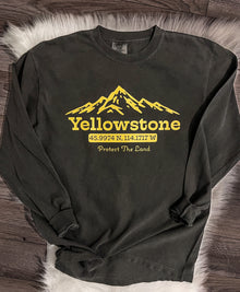  Yellowstone Comfort Colors Long Sleeve Tee