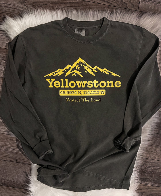 Yellowstone Comfort Colors Long Sleeve Tee