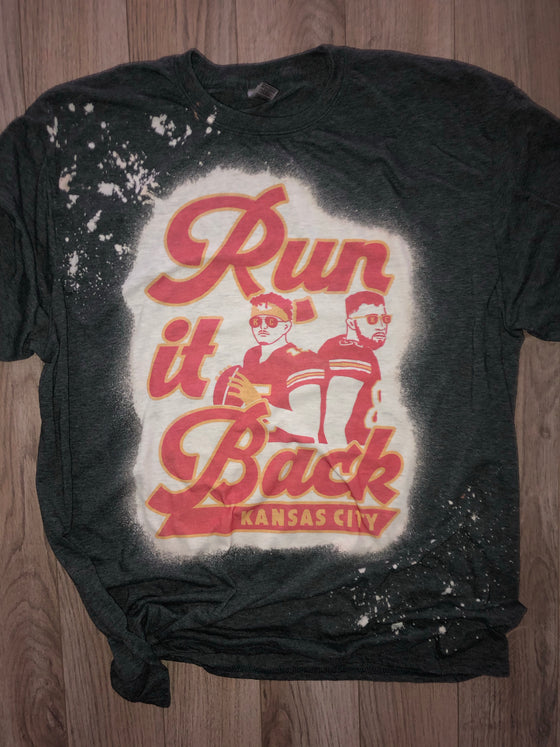 Run It Back Bleached Tee