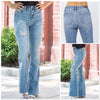 Judy Blue Distressed Flare Jeans- Last 1 ! Sz 18W