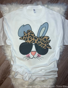  Sunglasses & Bow Bunny Jerzees Short Sleeve Tee